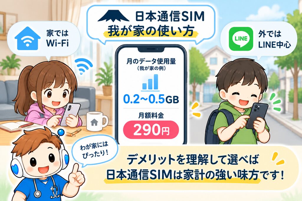 「デメリットがあっても我が家には合っている」